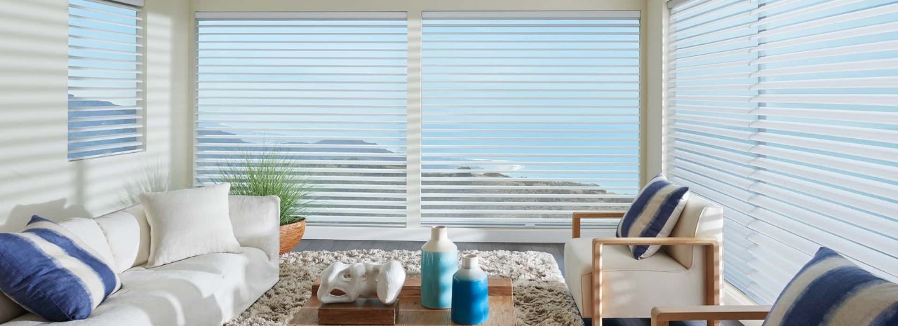 Window treatments near Cape Coral, Florida (FL), that transform harsh light into a soft glow.