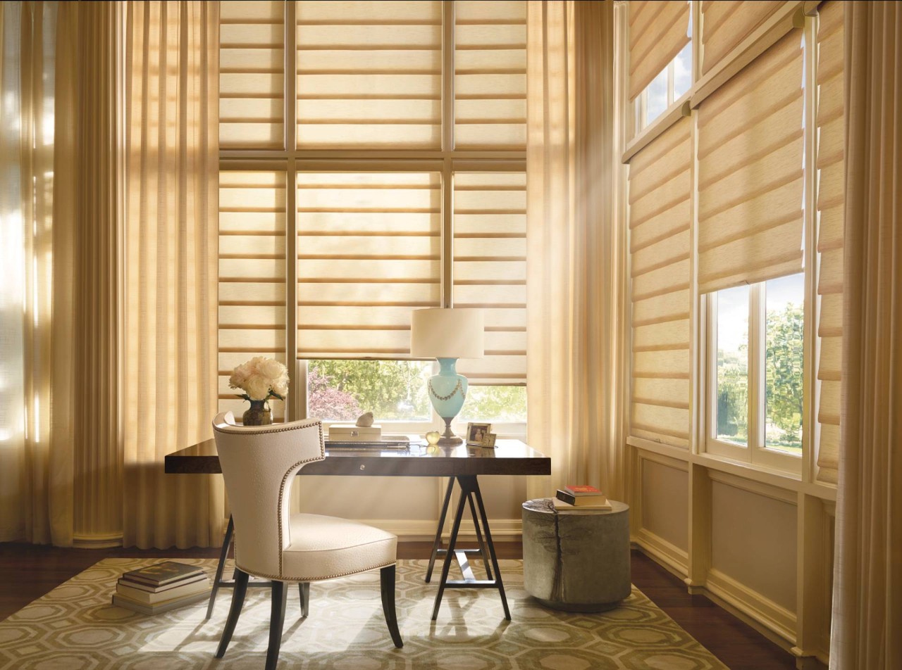 Hunter Douglas Vignette® Modern Roman Shades near Cape Coral, Florida (FL)